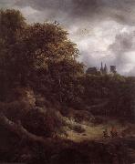 Bentheim Castle Jacob van Ruisdael